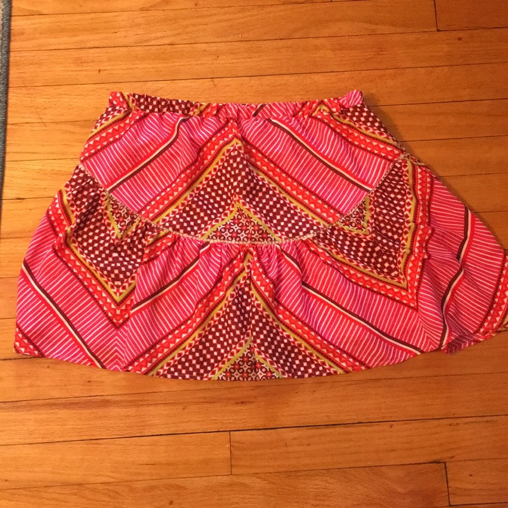 Banana republic skirt, multi color pattern
